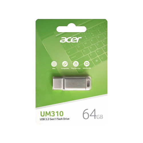 64Gb Usb3.2 Um310-64Gb Metal Flash Bellek