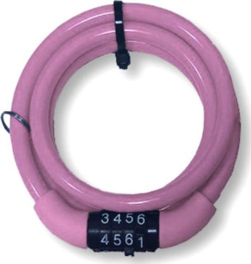 İmpact Lukid 8X100 mm Şifreli Bisiklet Kilidi Pembe
