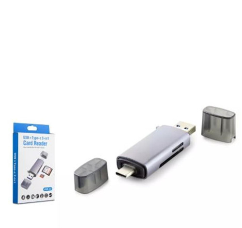 Hdx7031 Card Reader Usb3.0 + Type-C All In One Gri(Atud-19)