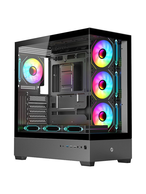Fc-9560G Nova-X 650W 80+ Gaming Kasa 7X Argb Fan Boş Bilgisayar Kasası