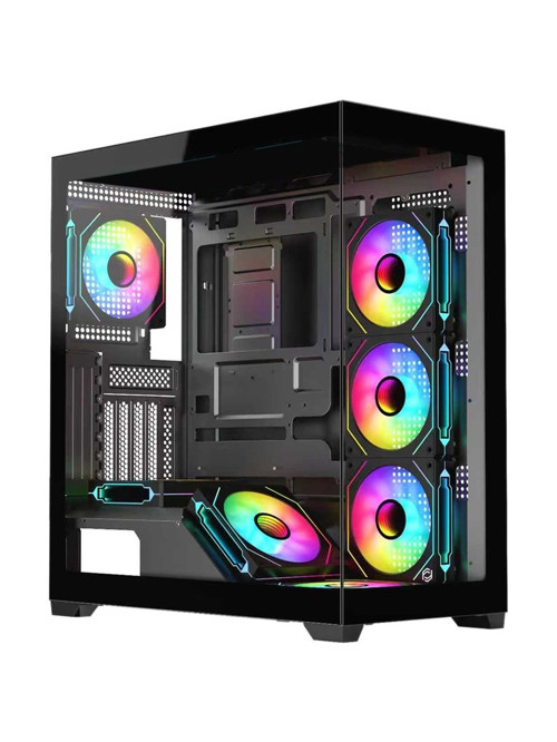 Fc-9565G Gdomınator 650W 80+ Gaming Kasa 7X Argb Fan Boş Bilgisayar Kasası