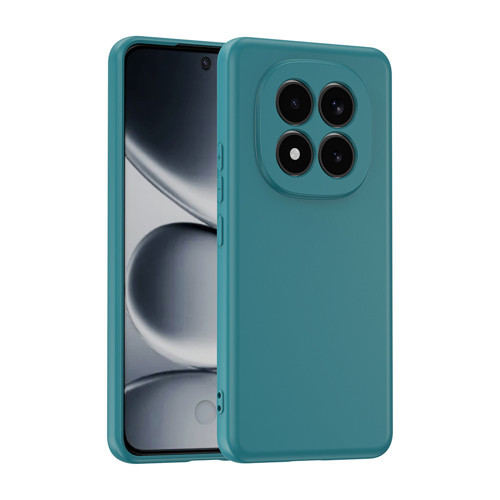 Redmi Note 15 Pro Plus Kılıf MKST Mara Lansman Kapak - Koyu Yeşil