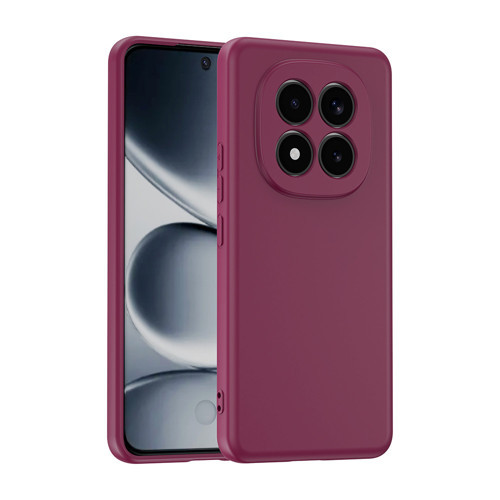 Redmi Note 15 Pro Plus Kılıf MKST Mara Lansman Kapak - Koyu Mor