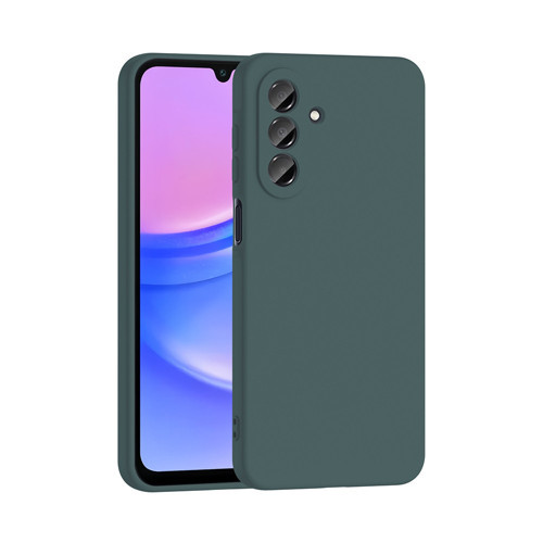 Galaxy A37 Kılıf MKST Mara Lansman Kapak - Koyu Yeşil