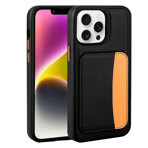 Apple İphone 16 Pro Kılıf Kartlıklı Zore X-Kart Silikon Kapak