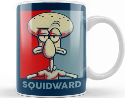 Squidward Hope Style Kupa Bardak Porselen