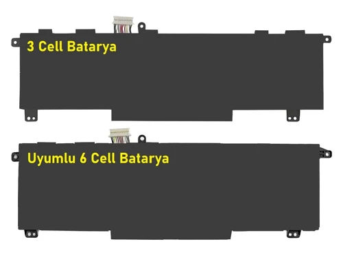 Hp L84357-AC1 Uyumlu 6 Cell Batarya Pil RETRO