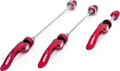 Quick Release QR-L05 3 lü Göbek ve Sele Mandalı Seti Kırmızı