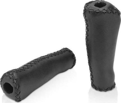 Siyah Elcik Deri Dikişli Ergonomik