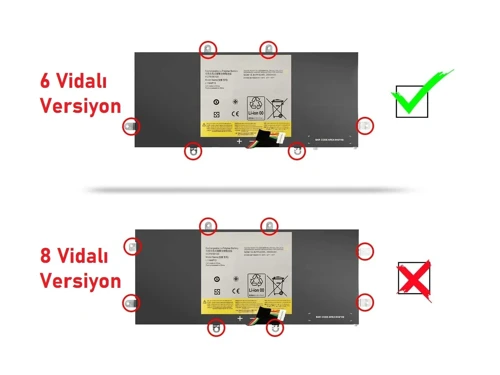 Lenovo IdeaPad Yoga 59-352510 Batarya Pil RETRO