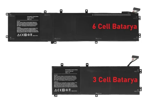Dell Precision M5510-Mimoza Batarya Pil RETRO 3Cell