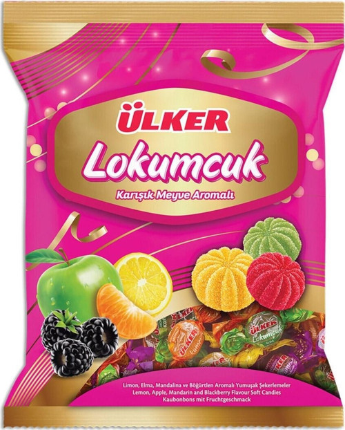 Lokumcuk Karışık Meyveli Yumuşak Şeker 350 gr