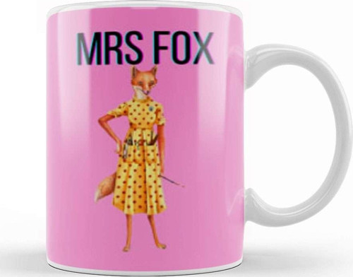 Mrs Fox_Fantastic Mr Fox Kupa Bardak Porselen