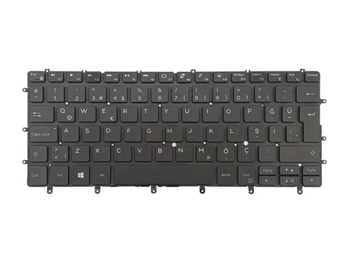 Dell Latitude 7210 2-in-1 Klavye Işıklı