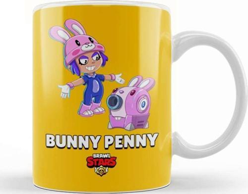 Brawl Stars Bunny Penny Kupa Bardak Porselen