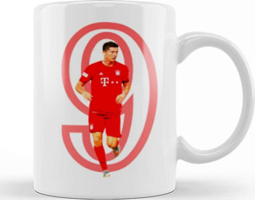 Robert Lewandowski 9 Kupa Bardak Porselen