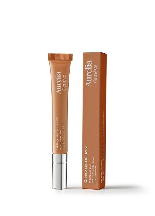 Aurelia Geneve Lip Oil Balm - Mocha Mousse