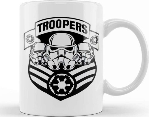 Star Wars Storm Trooper Kupa Bardak Porselen