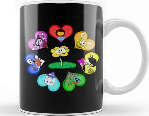 Chara Undertale Friends Kupa Bardak Porselen