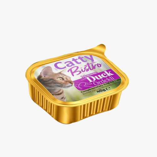Bistro Mousse Ördekli Yetişkin Kedi Konservesi 40 Gr