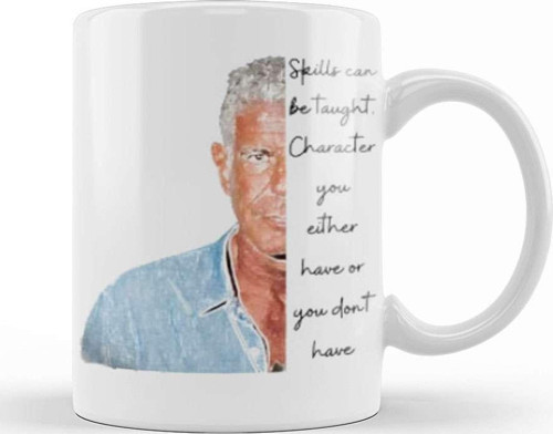 Anthony Bourdain Quotes Kupa Bardak Porselen