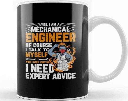 Mechanical Engineer Kupa Bardak Porselen