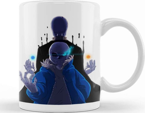 Sans & Gaster Undertale Kupa Bardak Porselen
