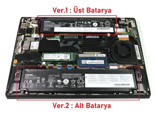 Lenovo ThinkPad 20F9 Batarya Pil RETRO V2 (Alt)