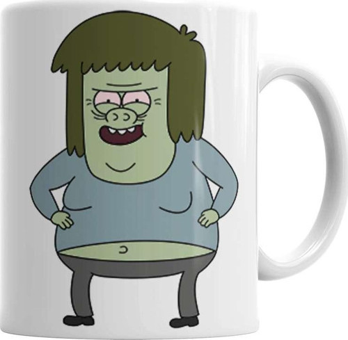 Regular Show Muscleman Kupa Bardak Porselen