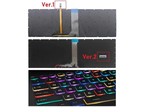 MSI GE75 Raider 9SF Klavye V2 Işıklı (RGB)