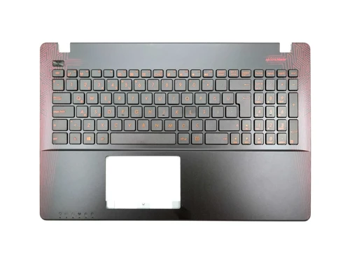 Asus X552EA Klavye Kasa Siyah (Kırmızı Harfli)