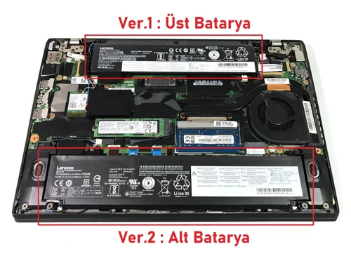 Lenovo ThinkPad 20HF0012US Batarya Pil RETRO V2 (Alt)