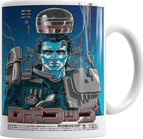Robocop Transformation Kupa Bardak Porselen