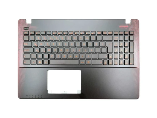 Asus X550CC-XO344H Klavye Kasa Siyah (Kırmızı Harfli)