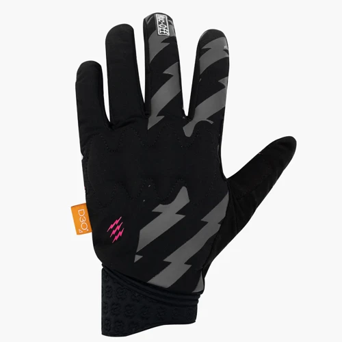 D30 Rider Bolt Uzun Parmak Eldiven 20993 SİYAH-XXL