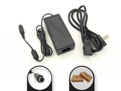 48V 1.25A 60W 4-Pin Mini DIN Erkek 4PIN1 Adaptör RETRO