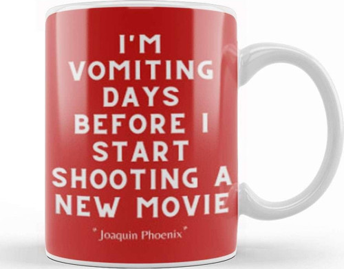 Joaquin Phoenix Quotes Kupa Bardak Porselen