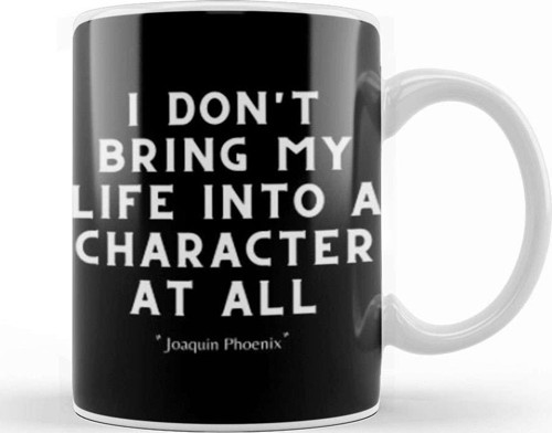 Joaquin Phoenix Quotes Kupa Bardak Porselen