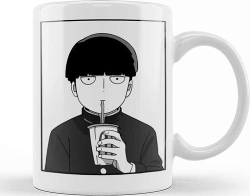 Mob Psycho Manga Panel Kupa Bardak Porselen