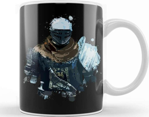 Vector Knight Splatter Kupa Bardak Porselen