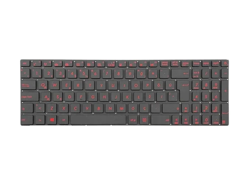 Asus G552JX Klavye Siyah Işıklı