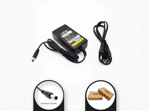 9V 3A 27W 5.5x2.5 mm Mobil Yazar Kasa Adaptör RETRO