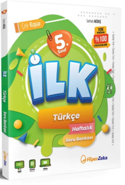 5. Sınıf İlk Türkçe Soru Bankası Hiper Zeka Yayınları