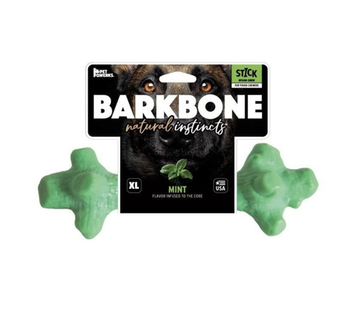 BarkBone Natural Nane Aromalı Bitmeyen Bitmeyen Köpek Çiğneme Kemiğ XLarge Boy 27 Cm