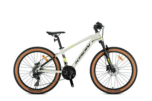 KRON XC 100 27,5 JANT HİDROLİK DİSK DAĞ BİSİKLETİ BEJ/NEON SARI/SİYAH
