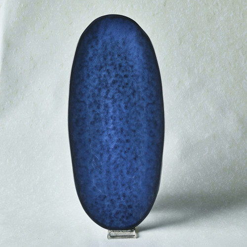 Nebula Blue Kayık Tabak 36 cm