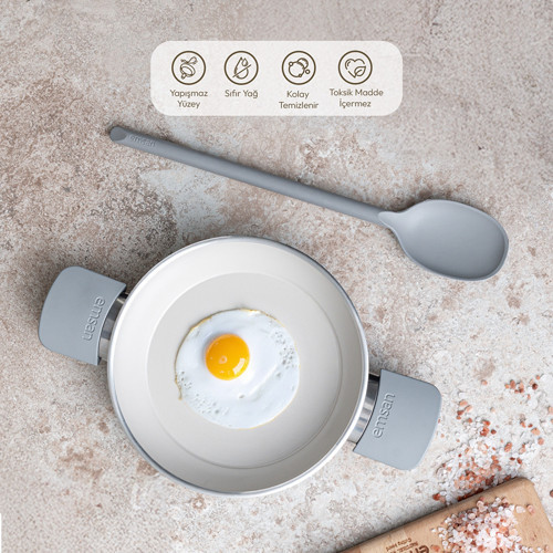 Swiss Cyrstal RS Sahan Gri 20 cm