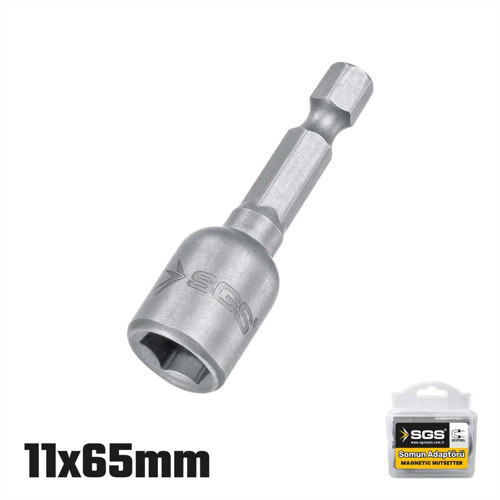 MANYETİK SOMUN ADAPTÖRÜ 11MM*65MM 5 ADET SGS2487