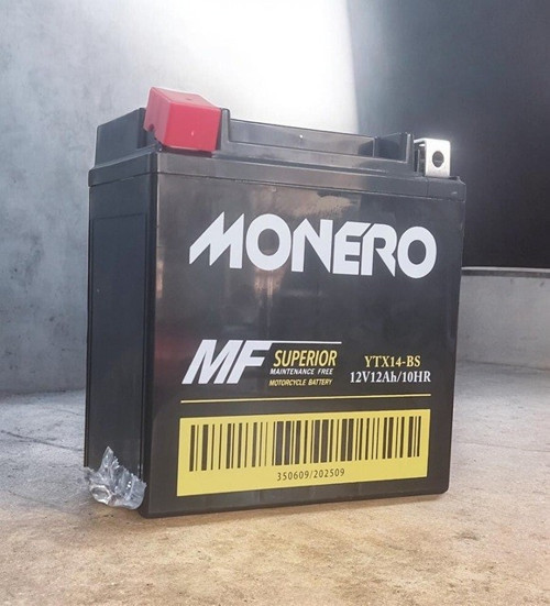 12V 12Ah Amper JEL Akü Ytx14-BS 14 AMPER EBATLARINDA MOTOSİKLET - ATV AKÜ Ebatlar: 151*87*145mm