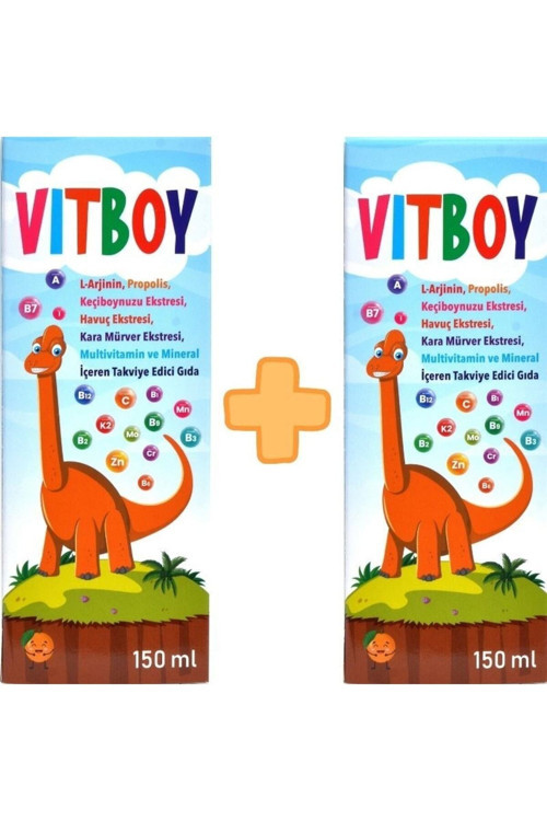 Multivitamin Ve Mineral Içeren Takviye Edici Gıda 150 ml Şurup 2 Adet